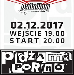 Pidżama Porno w Warszawie 02 12 2017 bilety