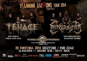 Koncert Yearning Daemons Tour 2014 w Szczytnie - 26-04-2014
