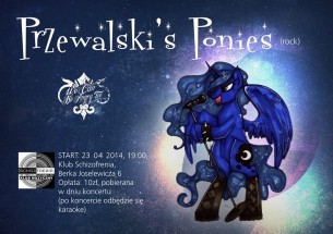 Koncert Przewalski's Ponies i We Can Be Angry Too w Krakowie - 23-04-2014