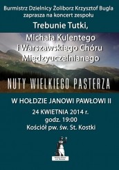 Koncert zespołu Trebunie-Tutki i Warszawskiego Chóru Międzyuczelnianego w Warszawie - 24-04-2014
