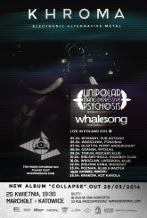 Koncert Collapse Tour: KHROMA (Fin) + UMDP + WHALESONG | 25.04 w Katowicach - 25-04-2014