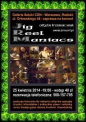 Koncert CETYCKIE BRZMIENIE I SMAK w Warszawie - 25-04-2014