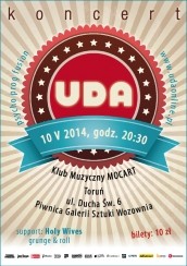 Koncert Kolorowe UDA w MocArcie! w Toruniu - 10-05-2014