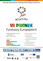 Koncert Piknik Funduszy Europejskich i rocznica wejścia Polski do UE w Manufakturze w Łodzi - 01-05-2014