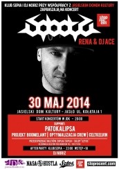 Koncert SOBOTA, Dj Ace, Optymalizacja Crew, PATOKALIPSA, Celtkelvin, Rena, PROJEKT BOOMELANT w Jaśle - 30-05-2014