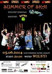 SUMMER OF SKA (koncert Pancakes!) w Krakowie - 05-06-2014