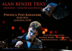 Koncert ALAN BENZIE TRIO w Krakowie - 05-06-2014