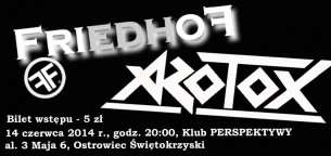 Koncert: AZOTOX, FRIEDHOF w Ostrowcu Świętokrzyskim - 14-06-2014