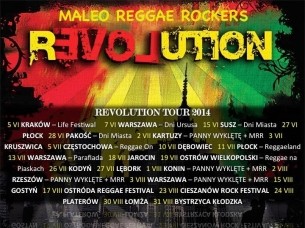 Koncert Maleo Reggae Rockers w Koninie - 01-08-2014