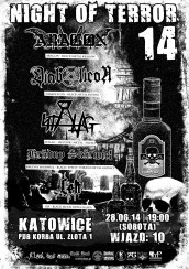 Koncert NIGHT OF TERROR 14 w Katowicach - 28-06-2014