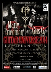 Bilety na koncert Marty Friedman & Gus G. - Guitar Universe European Tour 2014 w Krakowie - 09-05-2014
