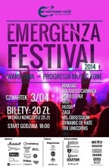 Bilety na Emergenza Festival 2014 (półfinały)