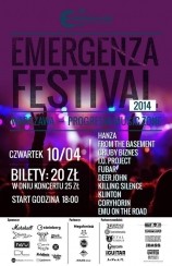 Bilety na Emergenza Festival 2014 (półfinały)
