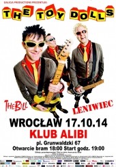 Bilety na koncert The Toy Dolls, Leniwiec, The Bill we Wrocławiu - 17-10-2014