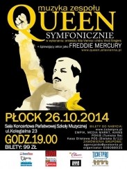 Bilety na koncert Muzyka zespołu Queen Symfonicznie w Płocku - 26-10-2014