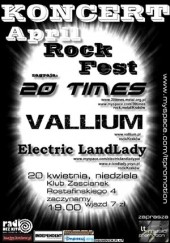 Koncert April Rock Fest w Krakowie - 20-04-2008