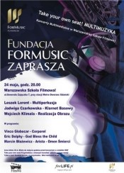 Take your own seat! Klasyka inaczej podana! Koncert multimedialny Fundacji ForMusic w Warszawie - 24-05-2011
