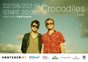 Koncert Crocodiles w Poznaniu - 22-08-2011