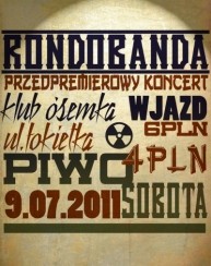 Przedpremierowy koncert Rondobandy w Brzegu - 09-07-2011