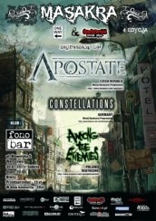 Koncert Apostate + Constellations + Among The Enemies [WaWa] w Warszawie - 30-07-2011