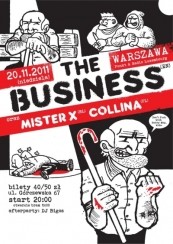 Koncert COLLINA, THE BUSINESS, MisterX w Warszawie - 20-11-2011