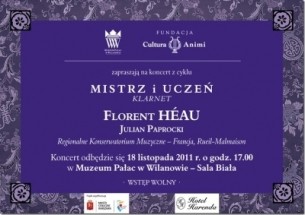 Koncert Mistrz i uczeń w Warszawie - 18-11-2011