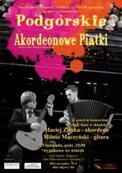 Koncert Podgórskie Akordeonowe Piątki- Maciej Zimka i Miłosz Mączyński w Krakowie - 29-11-2011