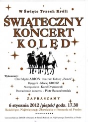 Świąteczny Koncert Kolędowy w Poznaniu - 06-01-2012
