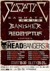 Koncert Headbanger's Tour 2012 w Krakowie - 28-04-2012