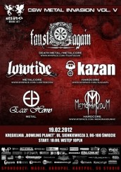 Koncert CSW METAL INVASION w Świeciu - 19-02-2012