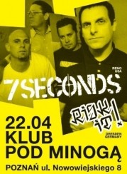 Koncert 7 Seconds + Off With Their Heads + Risk It! | 22.04.2012 | Poznań - 22-04-2012