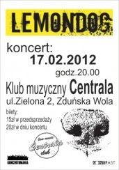 Koncert Lemon Dog w Zduńskiej Woli - 17-02-2012
