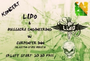 Koncert Lido + Massacra Engineering w Olsztynie - 17-02-2012