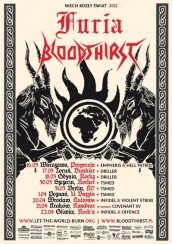 Koncert BLOODTHIRST, Furia, Infidel, Offence w Gliwicach - 22-04-2012