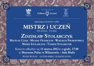 Koncert Mistrz i Uczeń w Warszawie - 11-03-2012