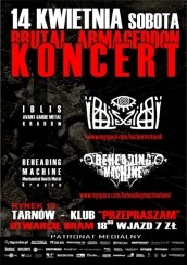 Koncert Brutal Armageddon w Tarnowie - 14-04-2012