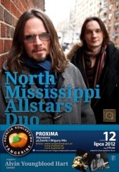 Koncert North Mississippi Allstars, Alvin Youngblood Hart w Warszawie - 12-07-2012
