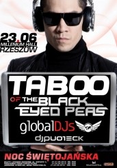 Koncert Taboo of The Black Eyed Peas & Global Dj's w Polsce w Rzeszowie - 23-06-2012