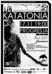 Bilety na koncert Katatonia + supporty: Alcest, Junius w Warszawie - 17-11-2012