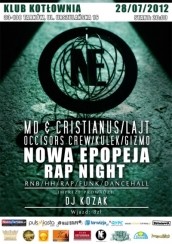 Koncert Nowa Epopeja Rap Night vol. 2  w Tarnowie - 28-07-2012