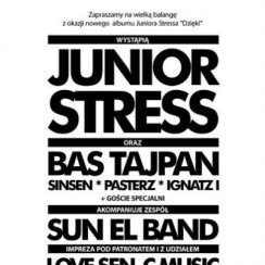 Koncert Lubelska premiera drugiego albumu Juniora Stressa "Dzięki" w Lublinie - 29-09-2012