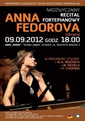 Koncert ANNA FEDOROVA - recital fortepianowy w Gliwicach - 09-09-2012