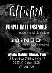 Koncert Purple Haze, Coffinfish, Joined w Krakowie - 06-10-2012
