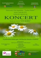 Koncert promujący płytę AVE MARIA w Krakowie - 13-11-2012