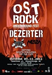 Koncert Ost-Rock UndergroundFest w Ostródzie - 03-11-2012
