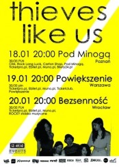 Bilety na koncert Thieves Like Us - Wrocław - 20-01-2013