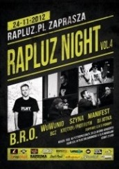 Koncert RapLuz Night vol. 4 we Wrocławiu - 24-11-2012