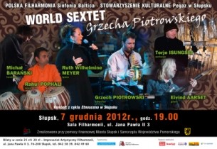 Koncert World Sextet Grzecha Piorowskiego w Słupsku - 07-12-2012
