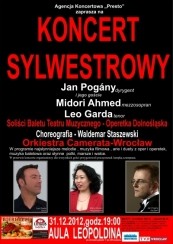 KONCERT SYLWESTROWY we Wrocławiu - 31-12-2012
