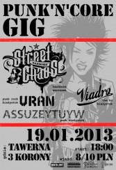 Koncert Punk'n'Core Gig w Białymstoku - 19-01-2013